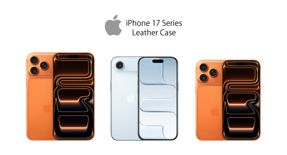 手帳型 iPhone 17シリーズ レザーケース
