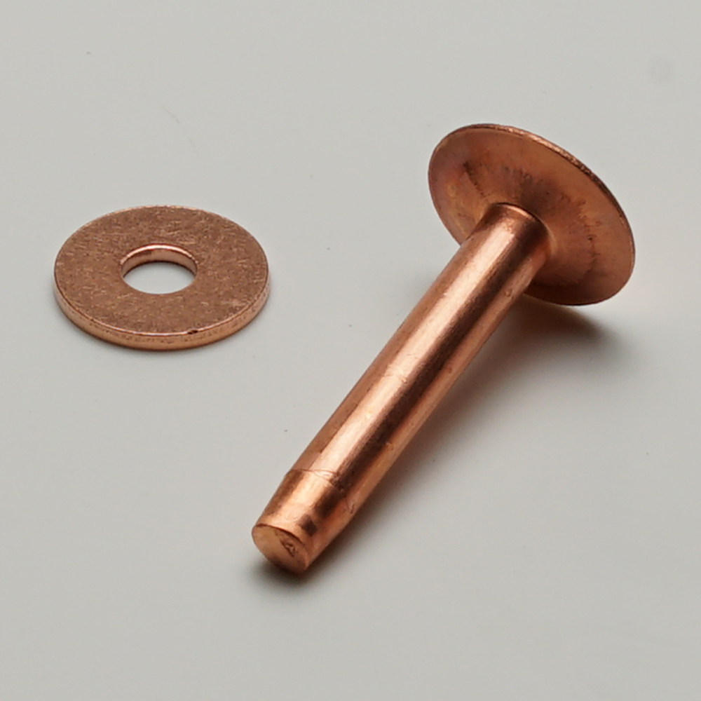 コパーリベット（銅製リベット）（Copper Rivet）#9×1インチ 50セット