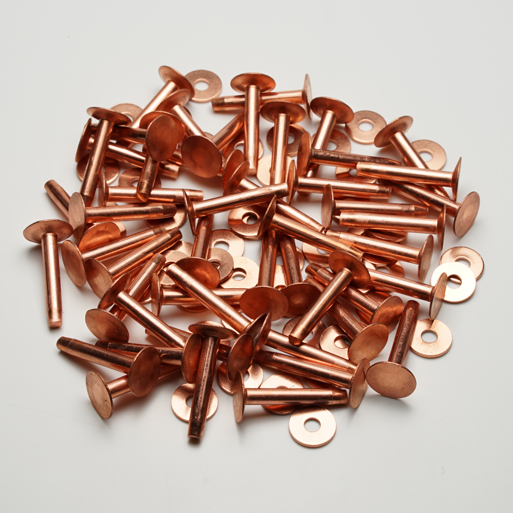 コパーリベット（銅製リベット）（Copper Rivet）#9×1インチ 50セット